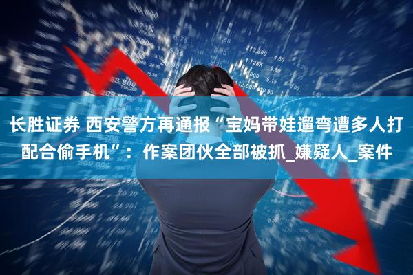 长胜证券 西安警方再通报“宝妈带娃遛弯遭多人打配合偷手机”：作案团伙全部被抓_嫌疑人_案件