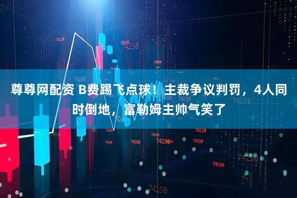 尊尊网配资 B费踢飞点球！主裁争议判罚，4人同时倒地，富勒姆主帅气笑了